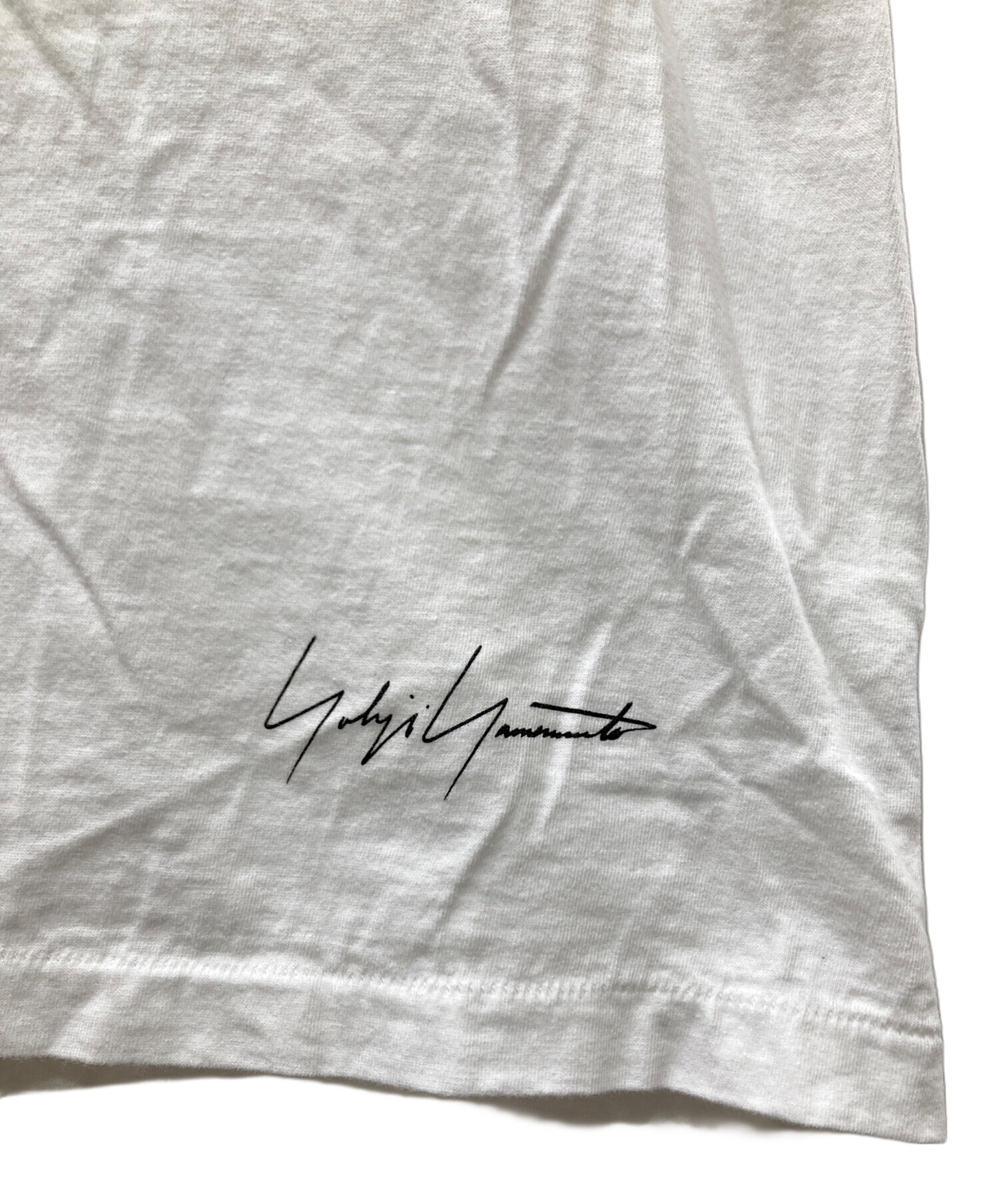 中古・古着通販】YOHJI YAMAMOTO (ヨウジヤマモト) ロゴプリントT