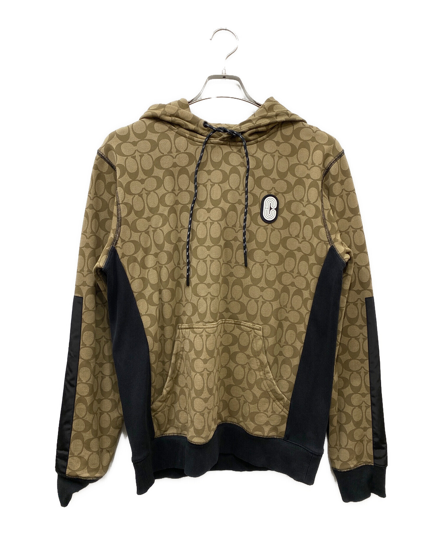 中古・古着通販】COACH (コーチ) ナイロン切替シグネチャージャガード 
