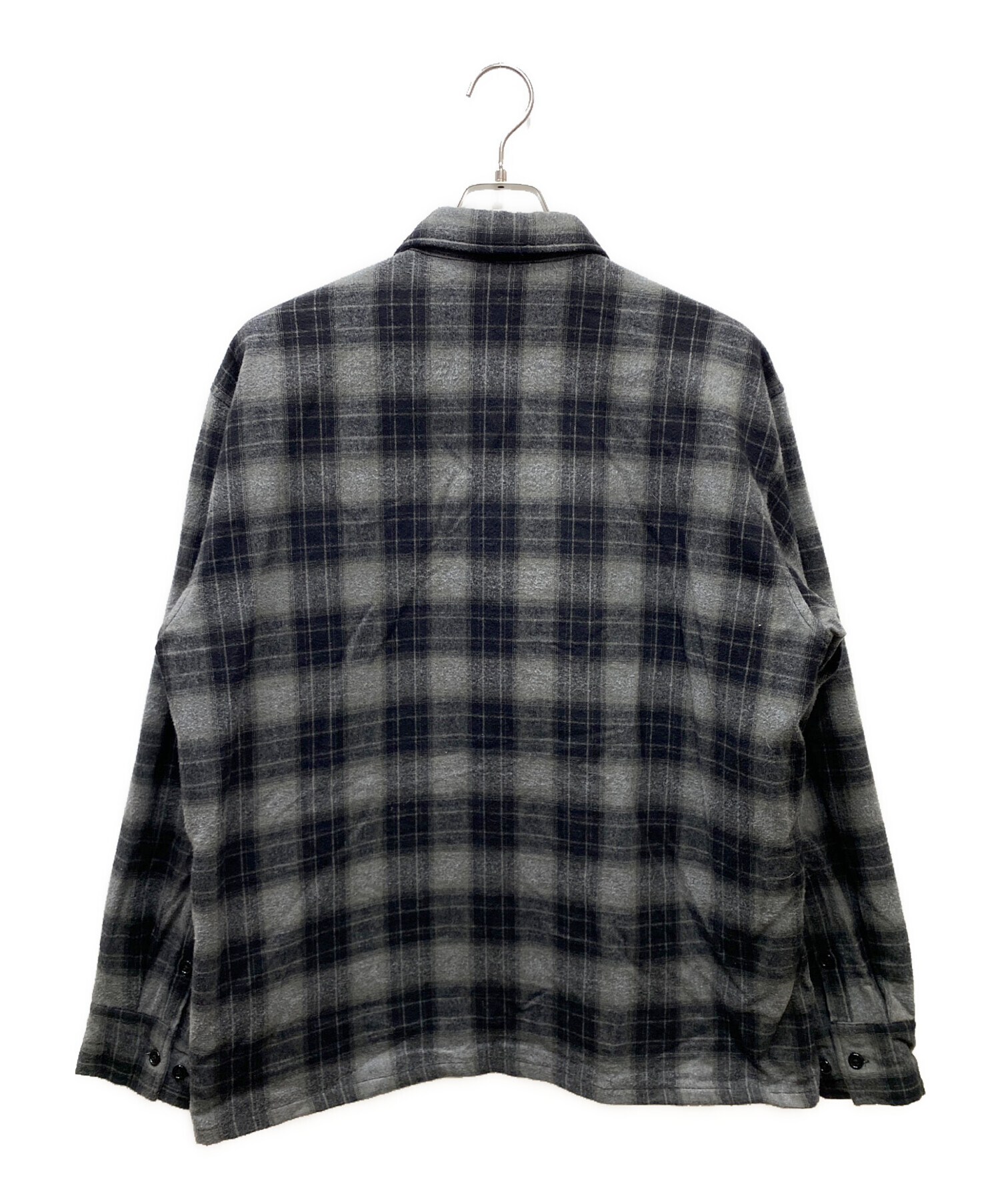中古・古着通販】FTC (エフティーシー) QUILTED LINED PLAID NEL SHIRT