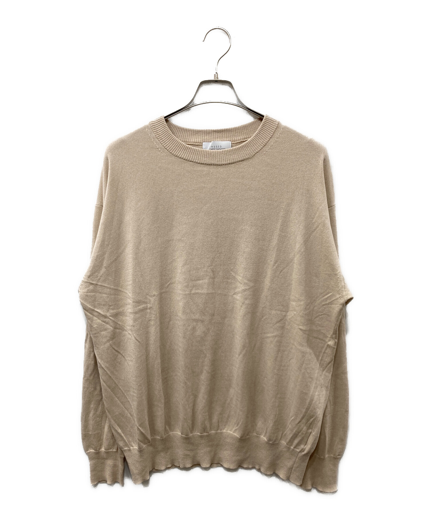中古・古着通販】UNUSED (アンユーズド) 12G KNIT PULLOVER コットン 