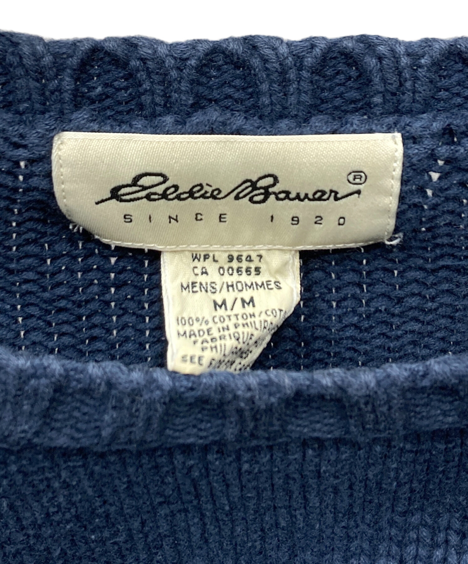 中古・古着通販】Eddie Bauer (エディーバウアー) 90s コットンニット