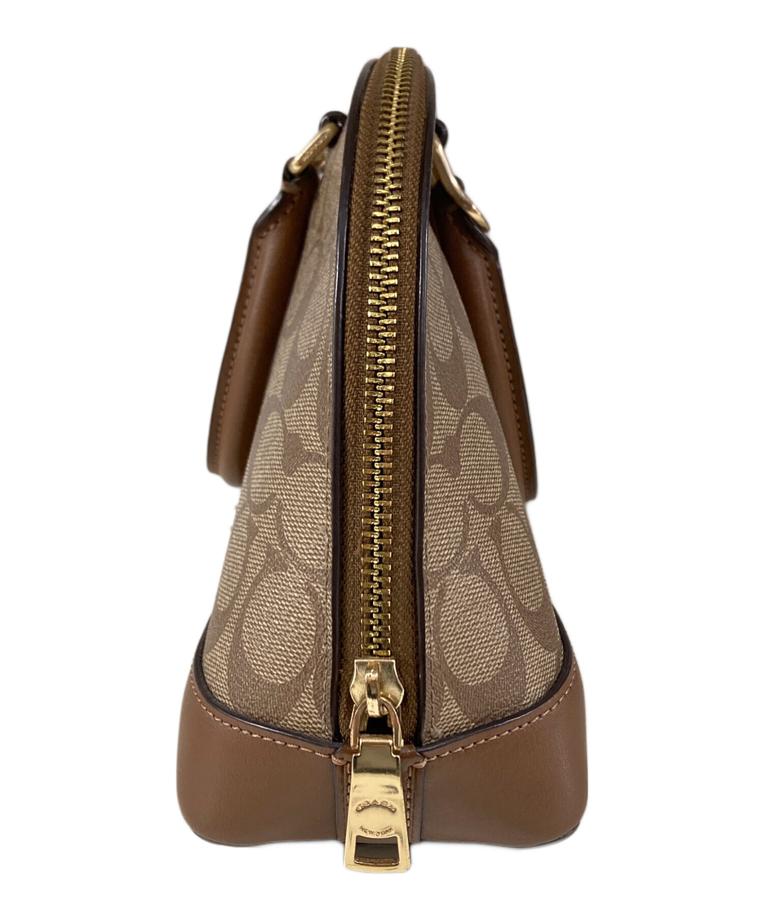 中古・古着通販】COACH (コーチ) シグネチャーショルダーバッグ