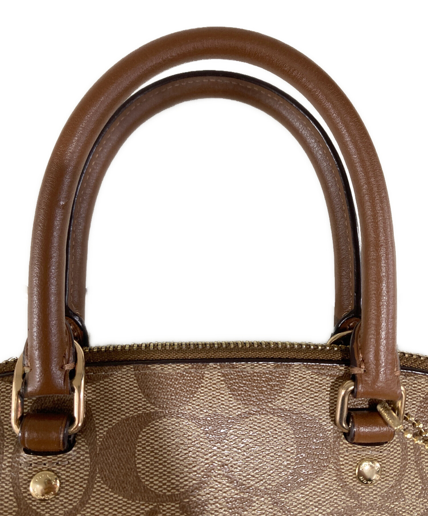 中古・古着通販】COACH (コーチ) シグネチャーショルダーバッグ