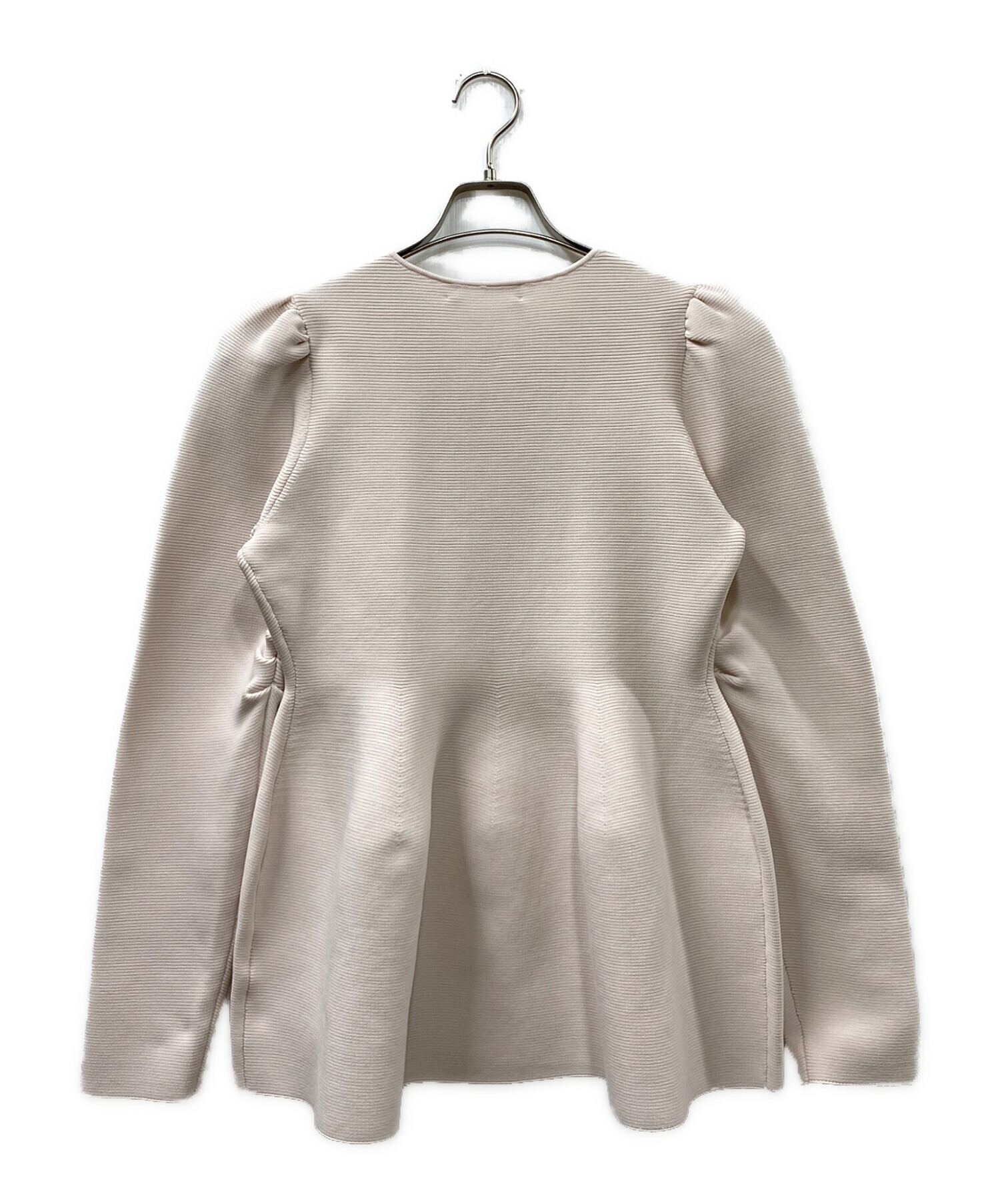 最終価格【新品タグ付】セルフォード ペプラムカーディガン