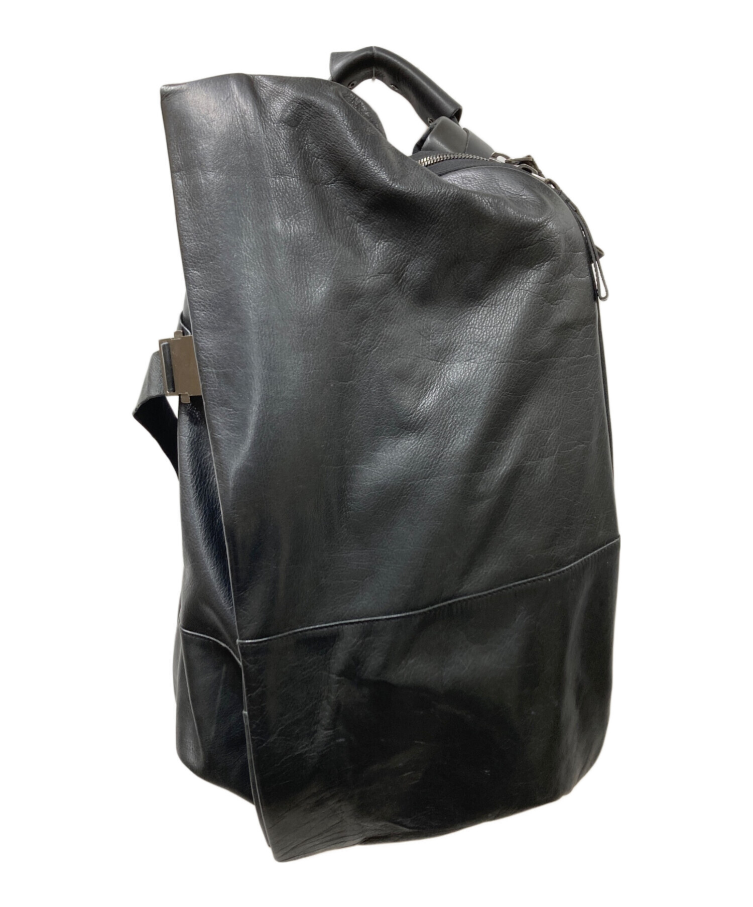 公式】cote&ciel コートエシエル ISAR M Alias Cowhide Leather Agate