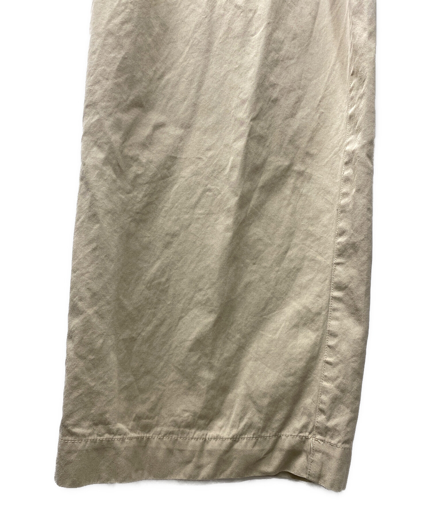 中古・古着通販】cornier (コルニエ) コットンシルクタックパンツ