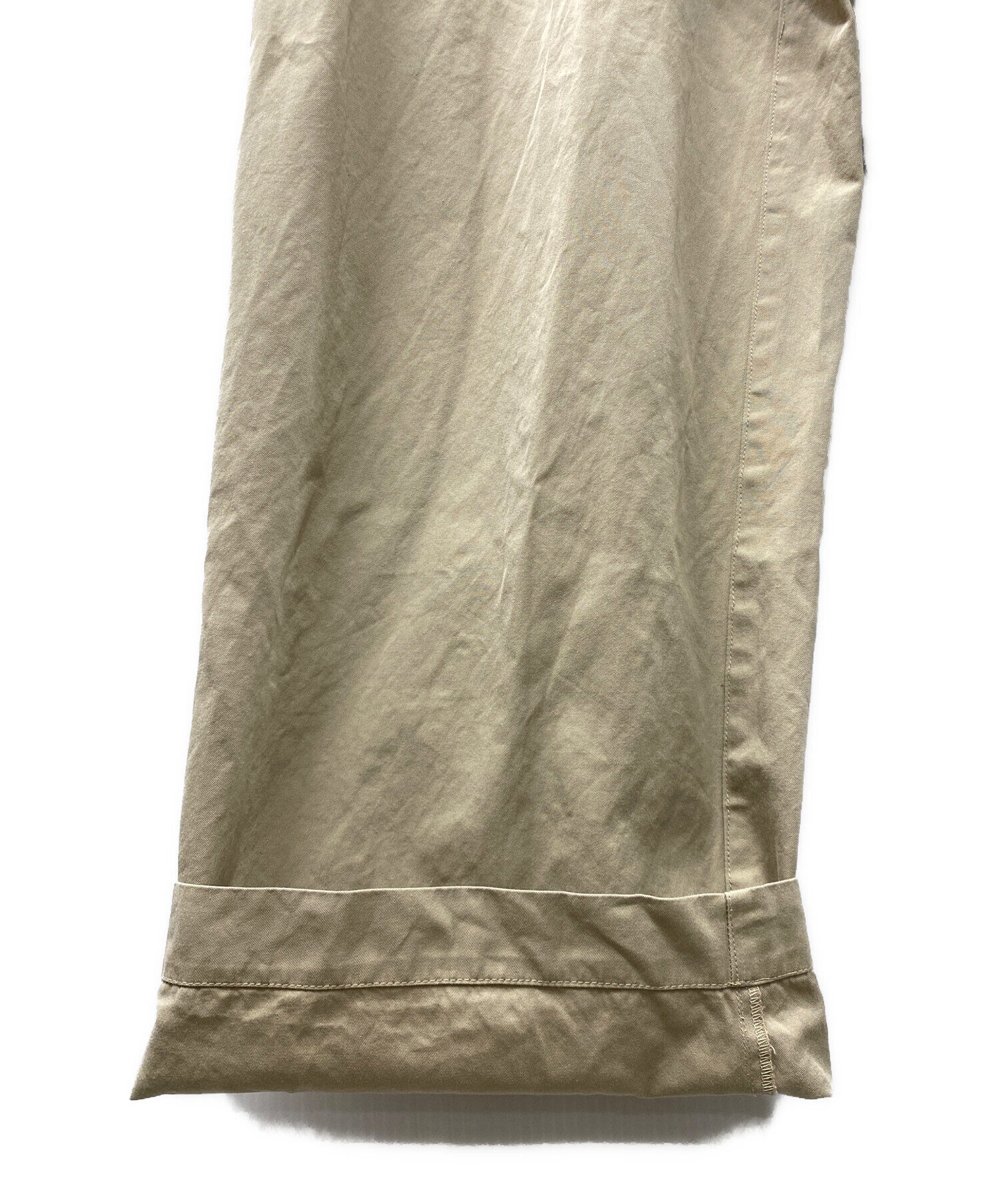 中古・古着通販】cornier (コルニエ) コットンシルクタックパンツ