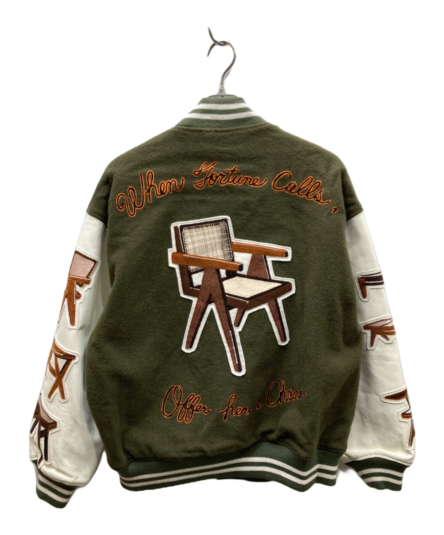 レディメイド READYMADE CHAIR JACKET スタジャン 中古・古着通販】READYMADE (レディメイド) Chair Jacket スタジャン