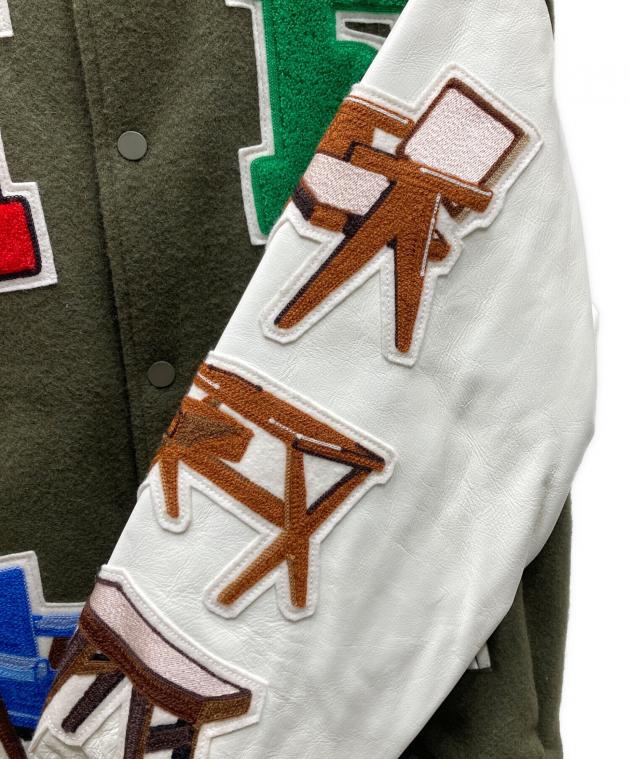 レディメイド READYMADE CHAIR JACKET スタジャン READYMADE SKA SHIRT-JACKET (KHAKI GREEN) - レディメイドの公式通販