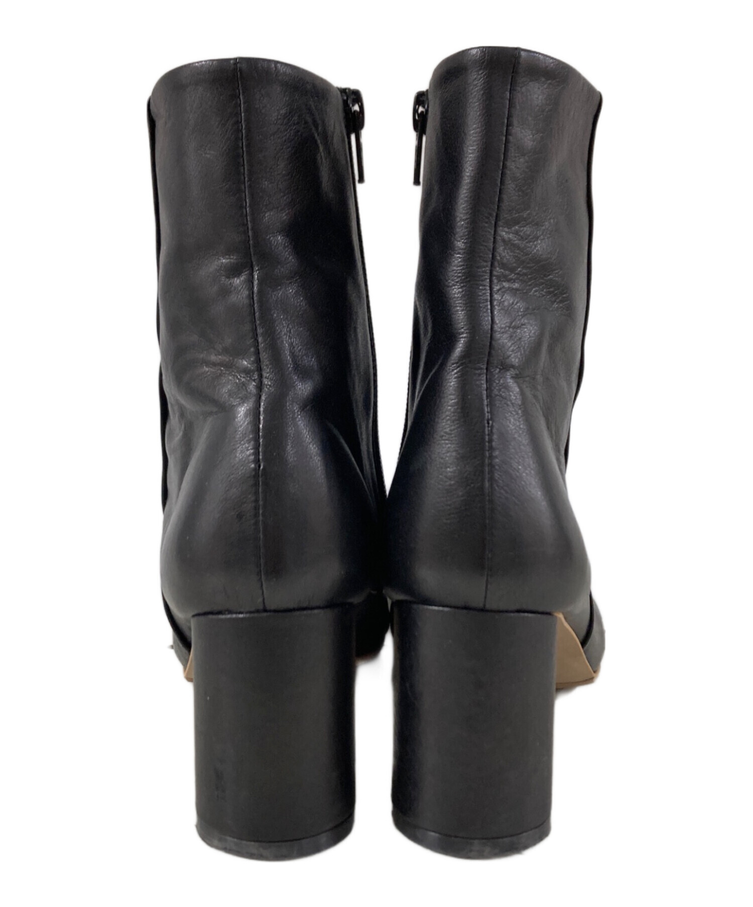 半年保証 随時出品中※プロフィールご確認願います ハイクラス！ギY2622 中古・古着通販】INSCRIRE (アンスクリア) boots BLACK サイド