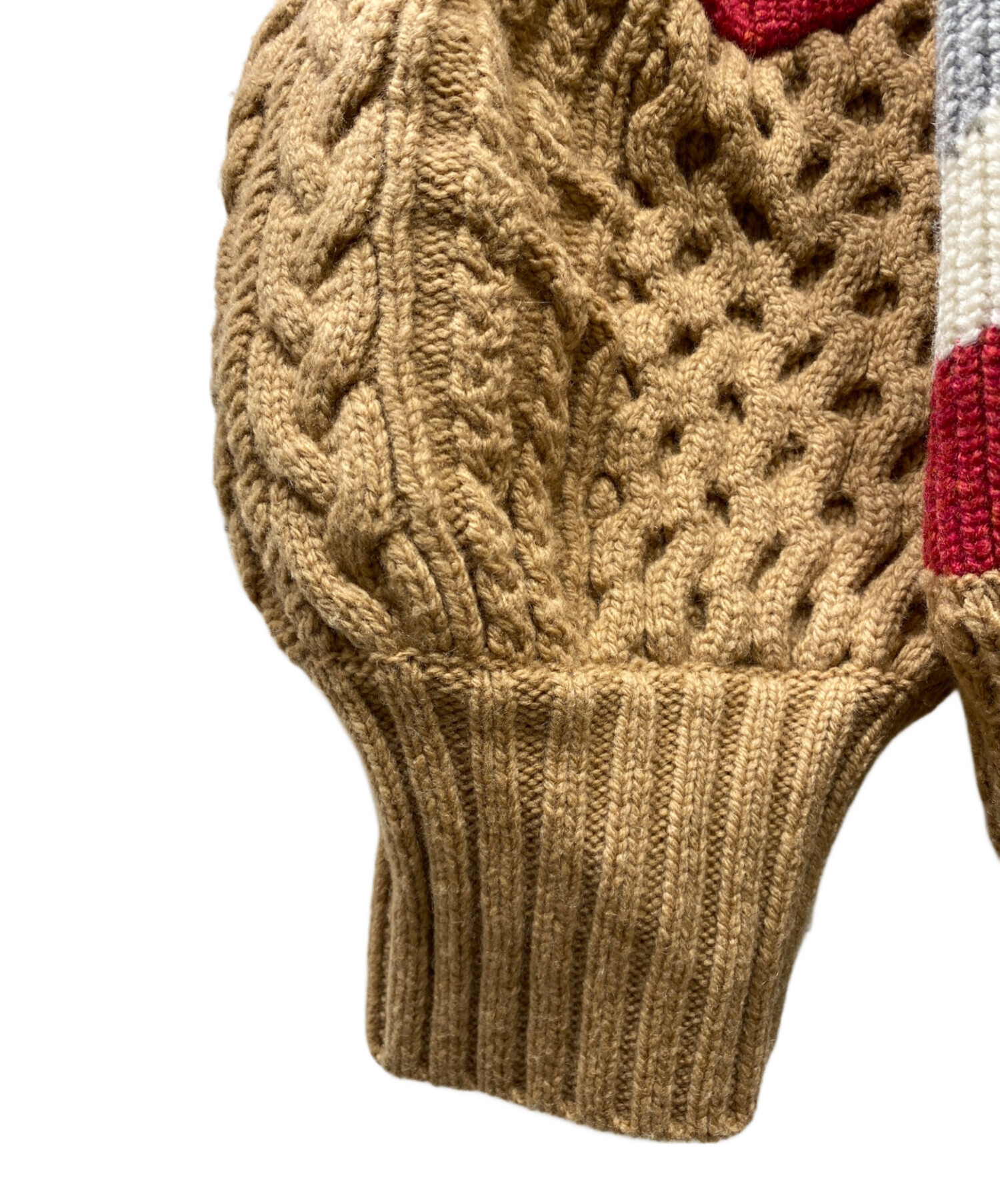 中古・古着通販】sacai (サカイ) アシンメトリーボーダーニット プル