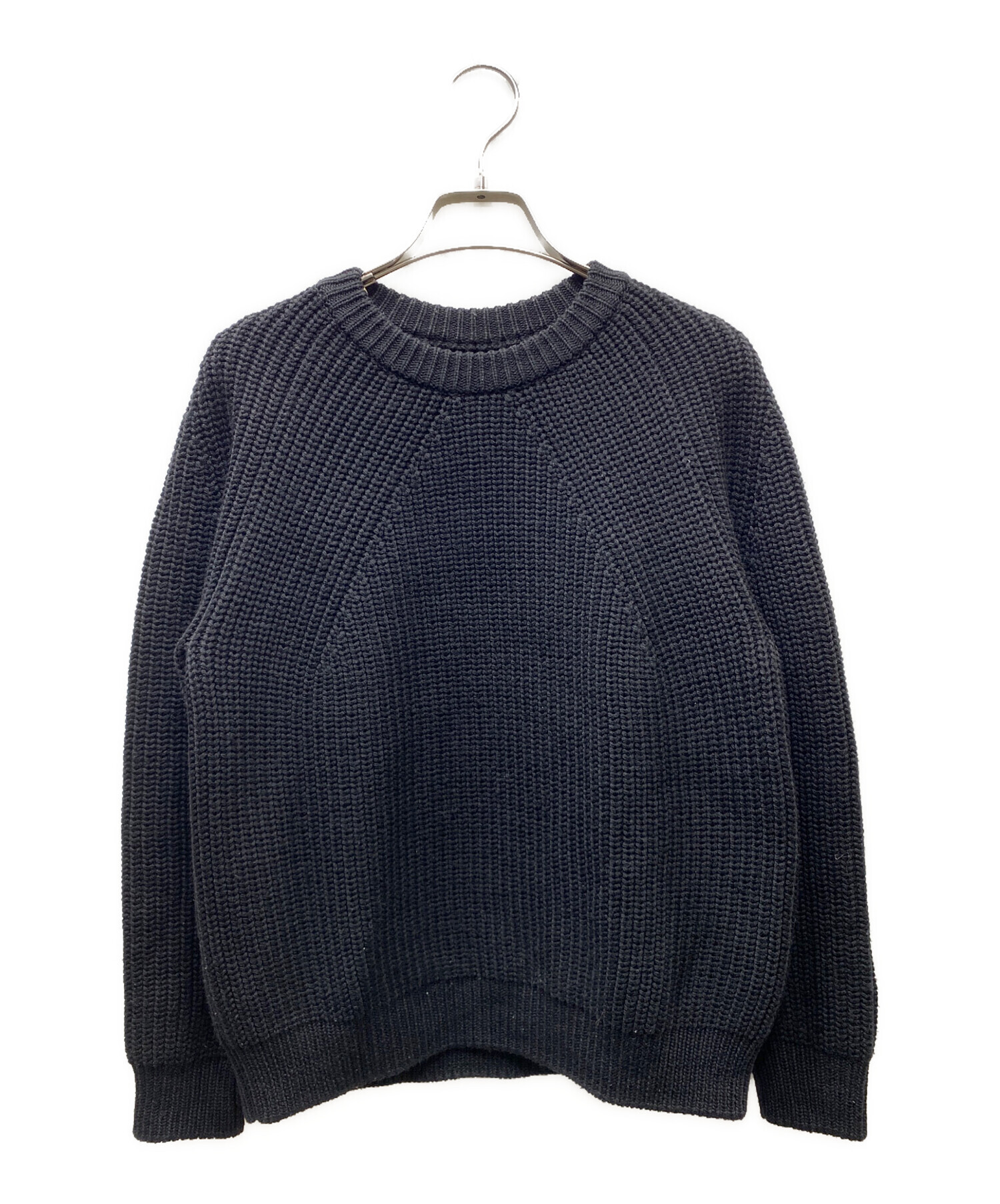 中古・古着通販】BATONER (バトナ―) Women SIGNATURE CREW NECK ニット 