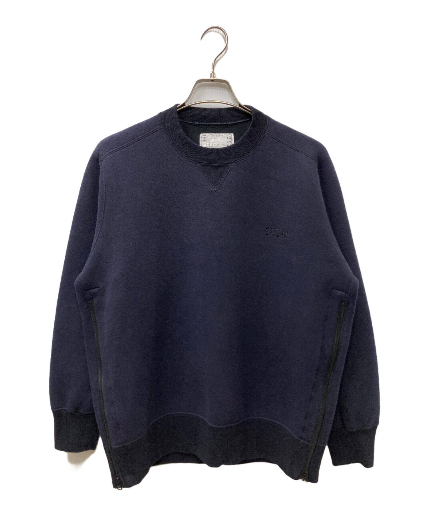中古・古着通販】sacai (サカイ) Sponge Sweat Pullover ネイビー