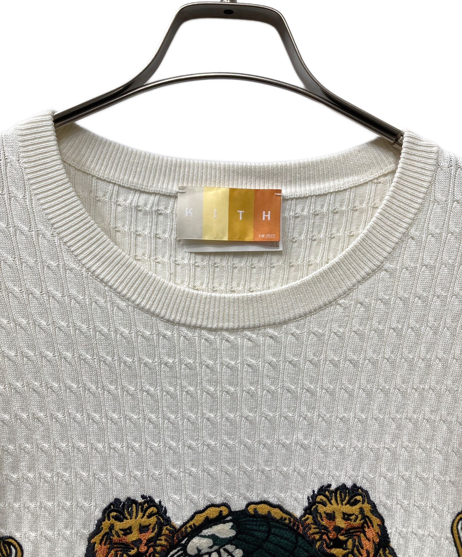 中古・古着通販】KITH (キス) NY To The World Cable Crewneck