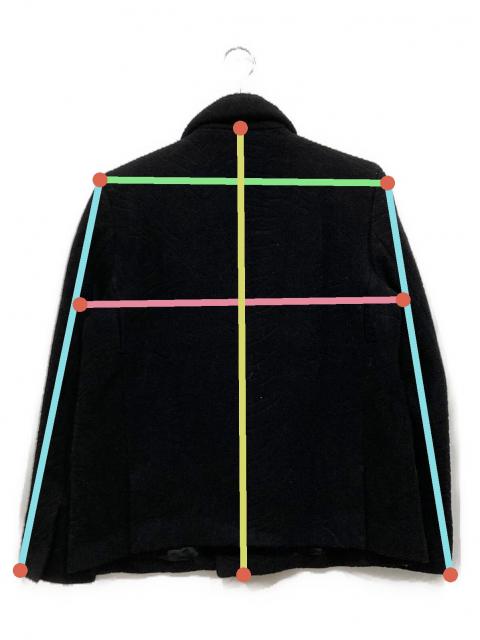 中古・古着通販】Sise (シセ) ウールジャケット ネイビー サイズ:1