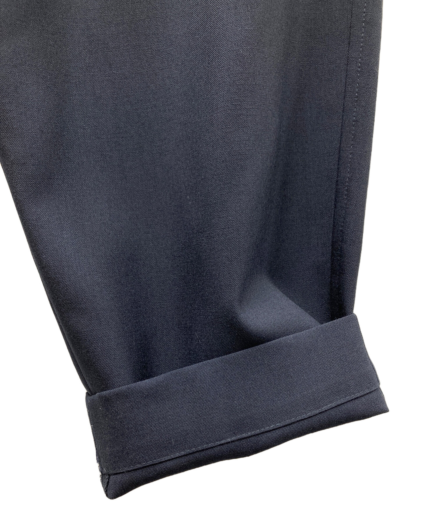 中古・古着通販】MARNI (マルニ) トロピカルウールパンツ ネイビー