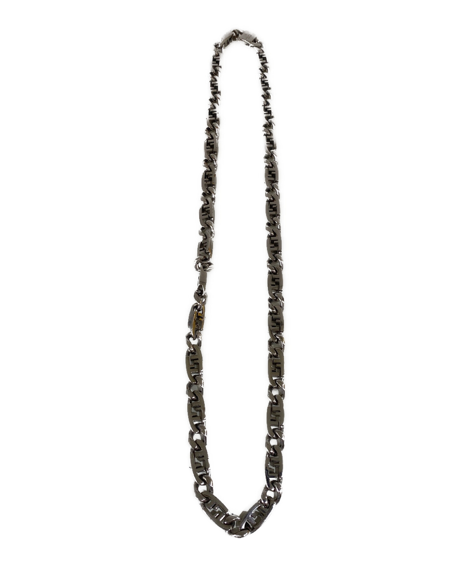 中古・古着通販】FENDI (フェンディ) オーロックチェーンネックレス 
