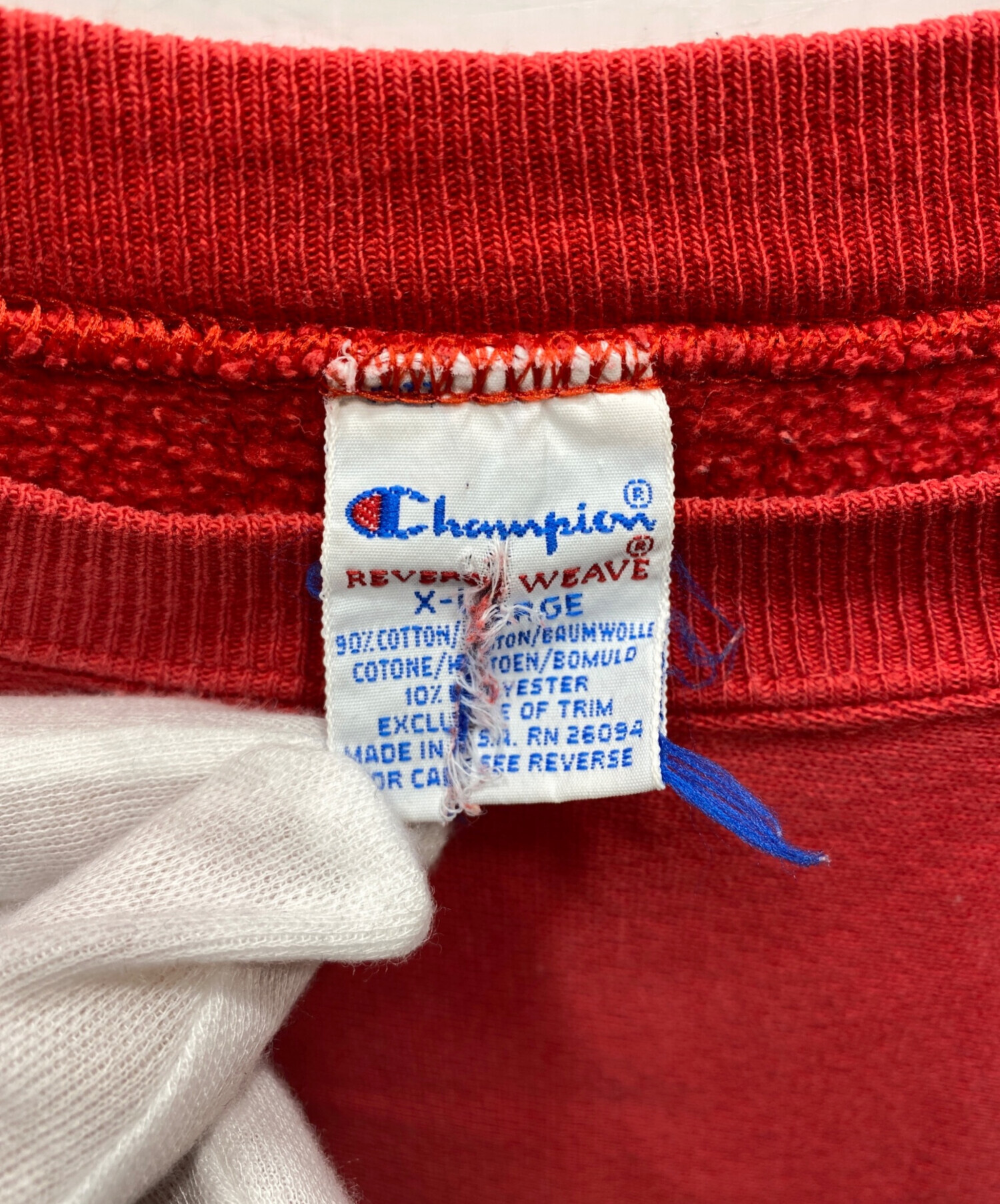 中古・古着通販】Champion (チャンピオン) 90's 刺繍デザインリバース