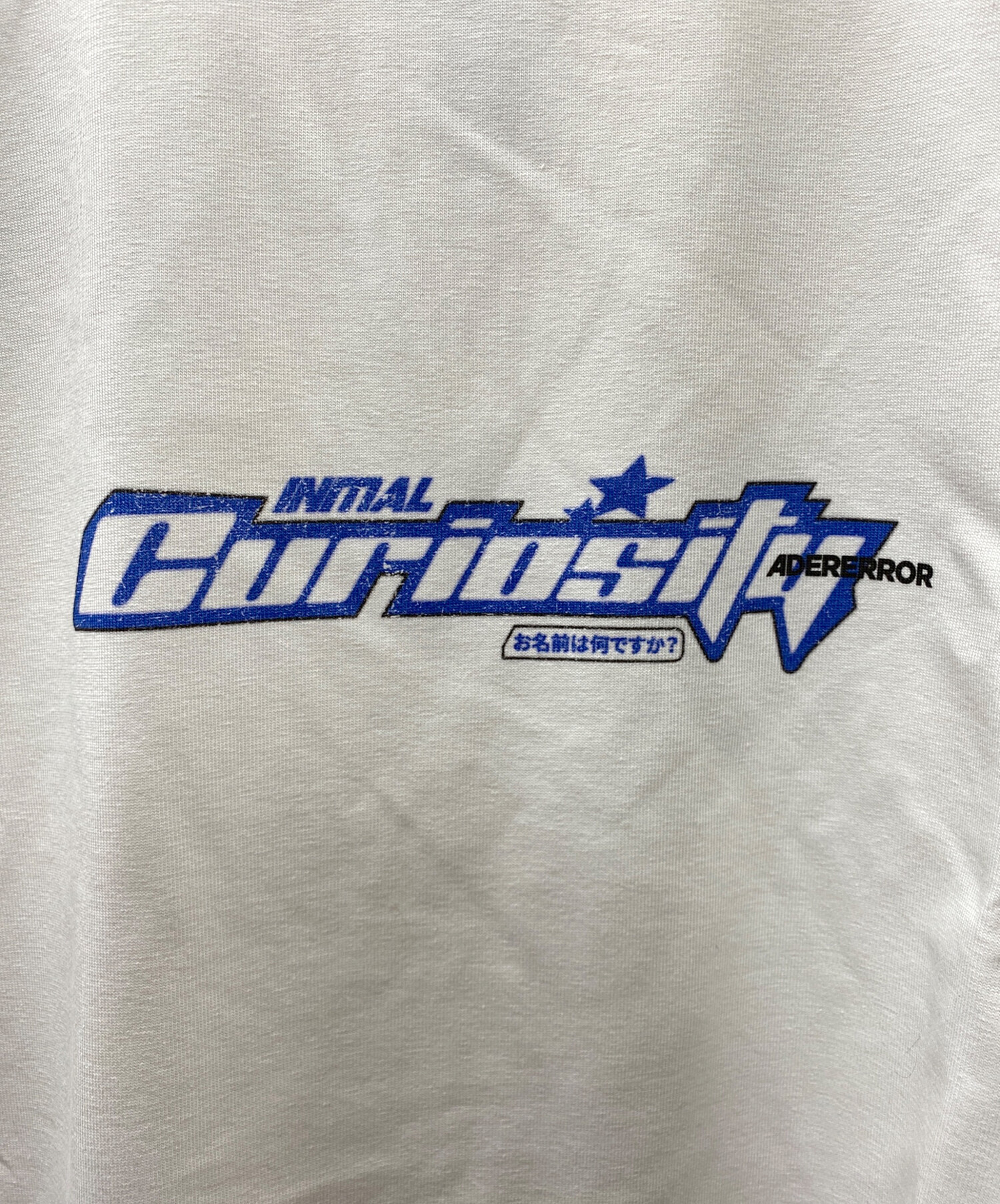 中古・古着通販】ADER error (アーダーエラー) 限定プリントTシャツ 