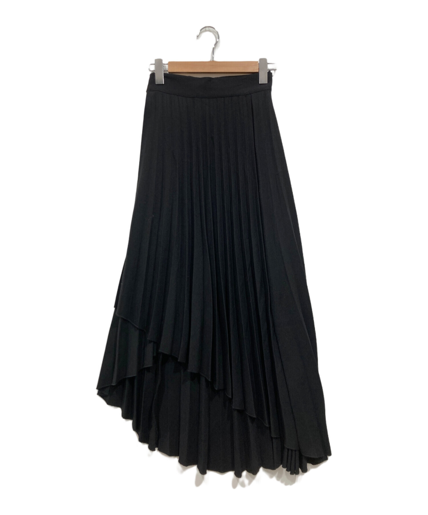中古・古着通販】LEINWANDE (ラインヴァンド) Pleats Wrapped Skirt