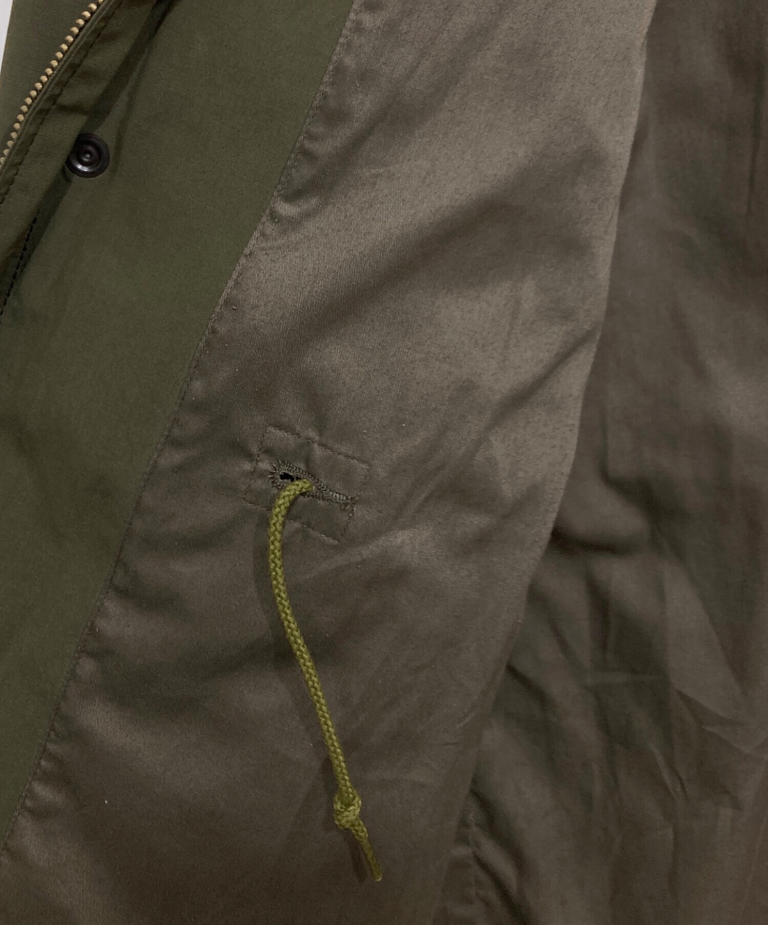 中古・古着通販】MONKEY TIME (モンキータイム) モッズコート オリーブ