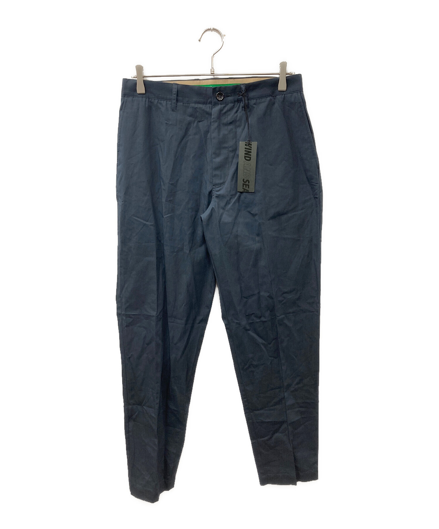 【姫路東店】 中古 WIND AND SEA | ウィンダンシーウインダンシー パンツ QUILTING SWEAT PT WDS-O-GEN-23-Q2-PT-03 オリーブ サイズ：XL 【107】 中古・古着通販】WIND AND SEA (ウィンダンシー) リネンパンツ