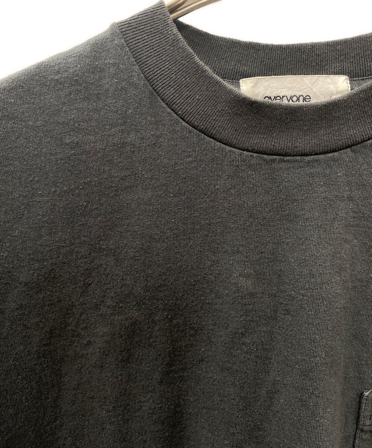 中古・古着通販】everyone (エブリワン) ポケットTシャツ ブラック