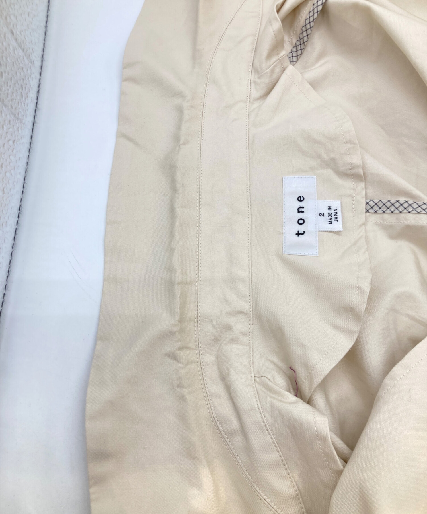 中古・古着通販】TONE (トーン) コットンジャケット TO-SS20-JO1 