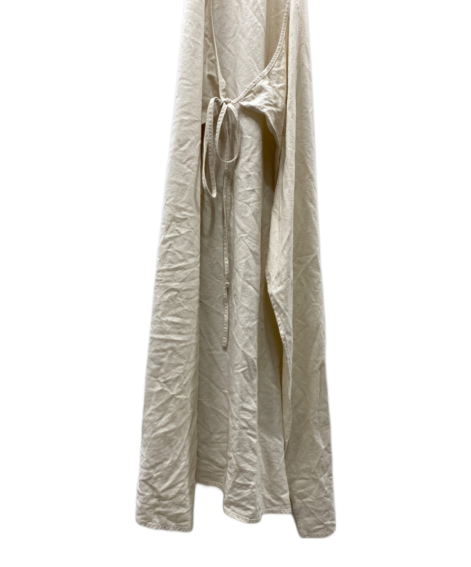 中古・古着通販】BASERANGE (ベースレンジ) Apron Dress シルク 