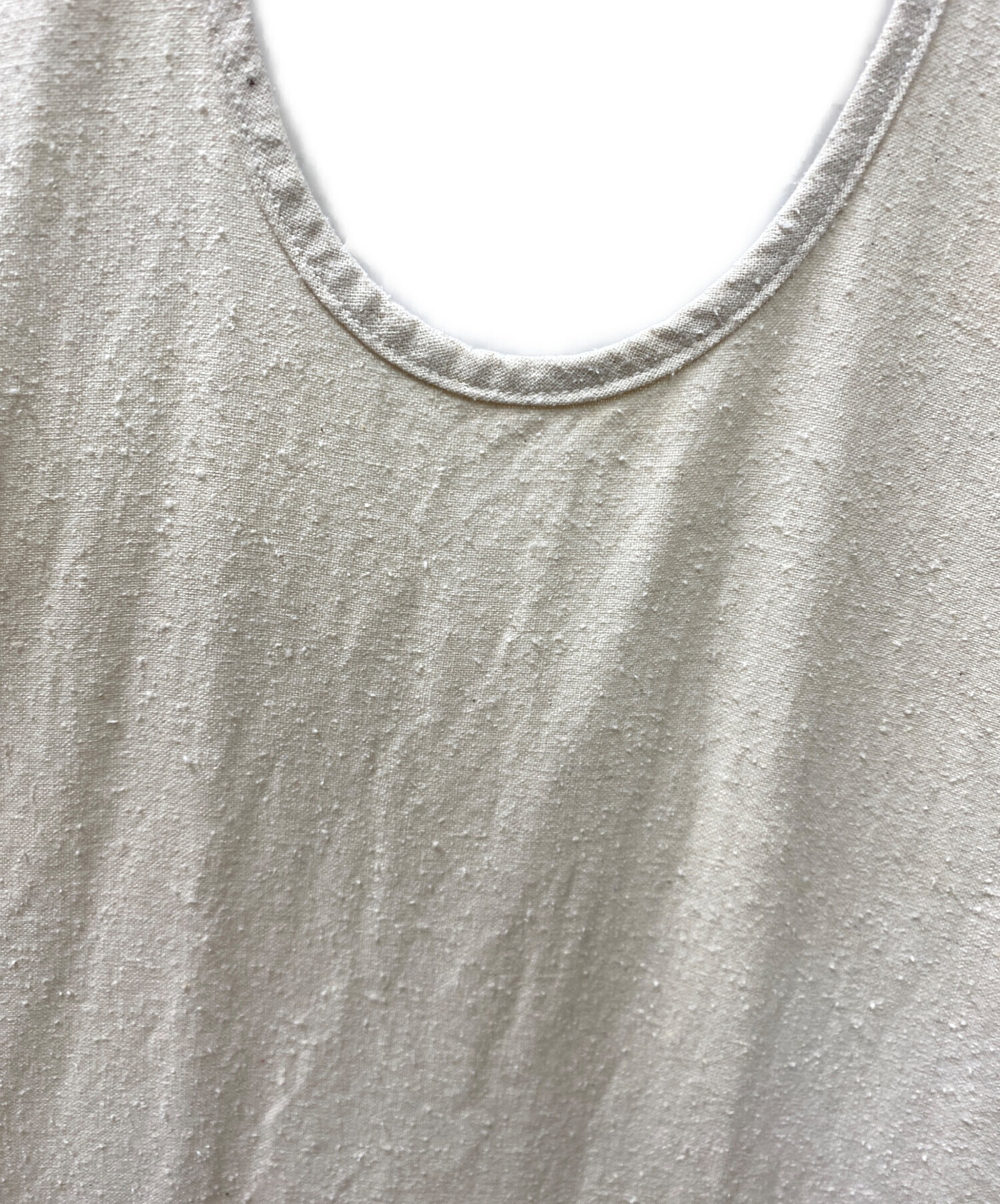 中古・古着通販】BASERANGE (ベースレンジ) Apron Dress シルク 