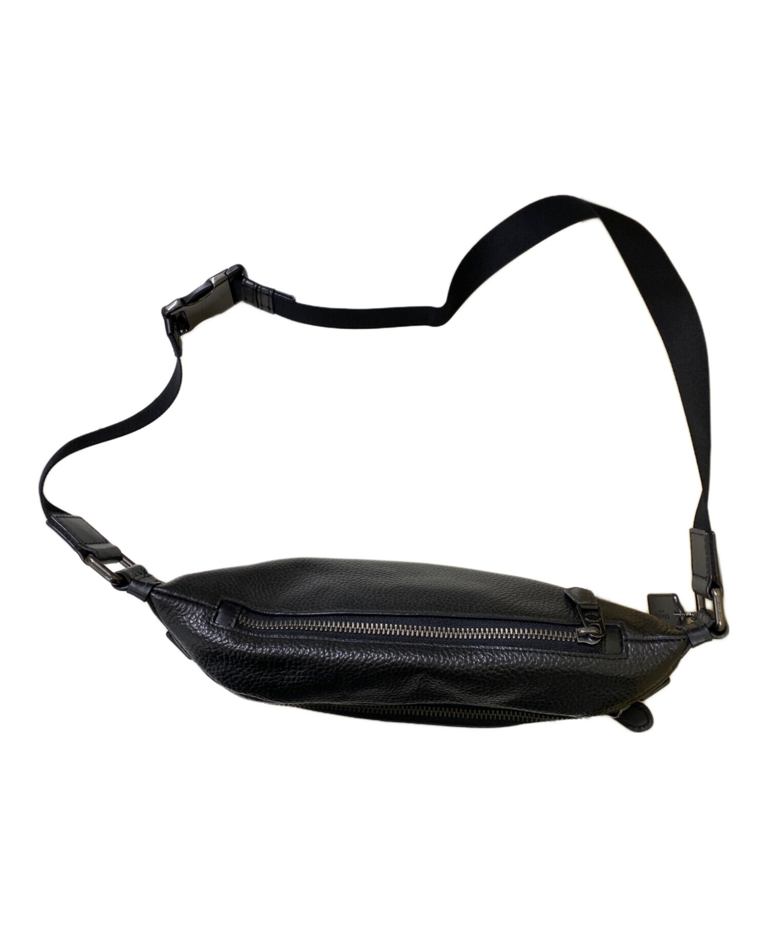 中古・古着通販】COACH (コーチ) ボディーバッグ ブラック サイズ