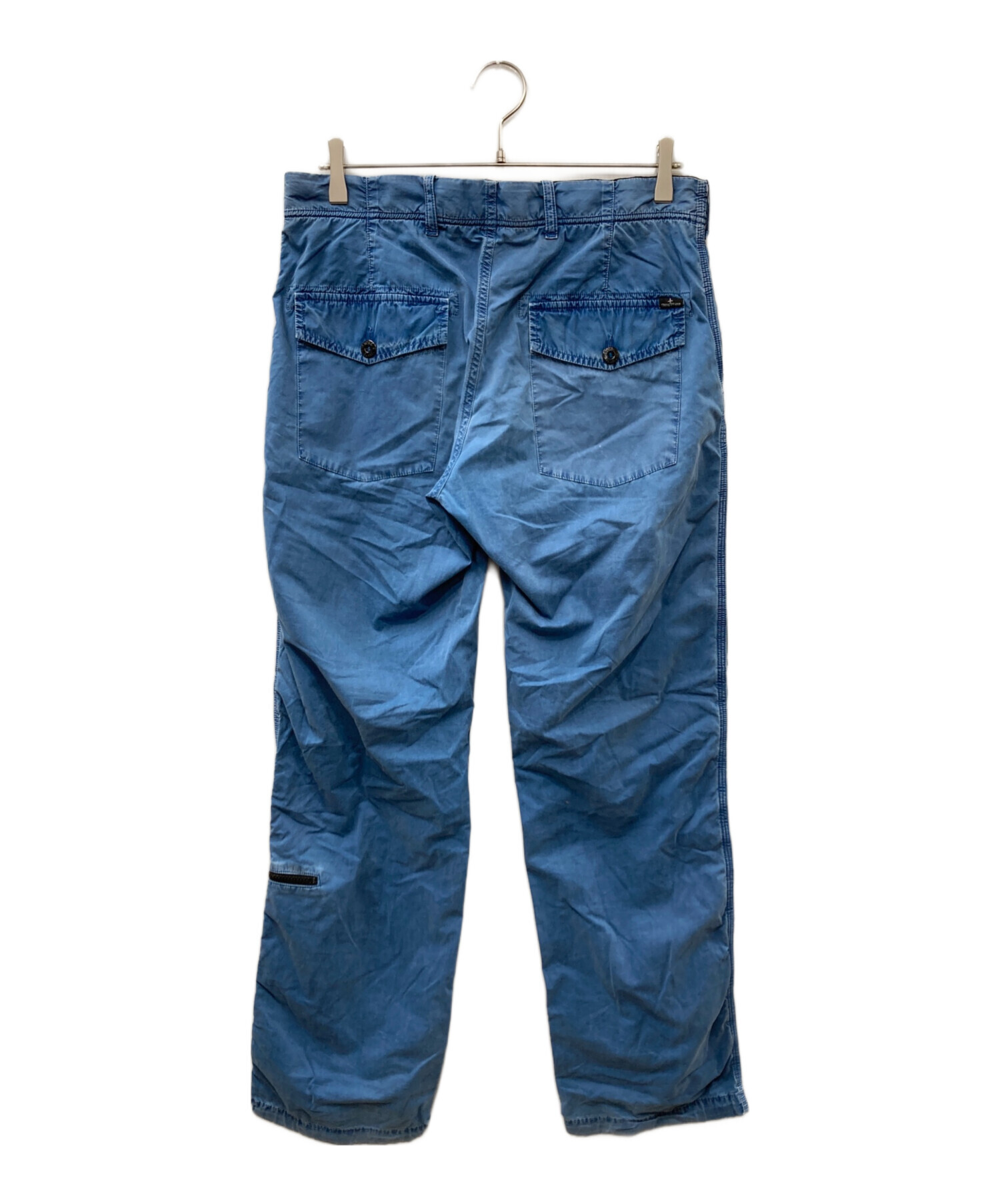 Stone Island コーデュロイ カーゴパンツ 青 Stone Island カーゴ