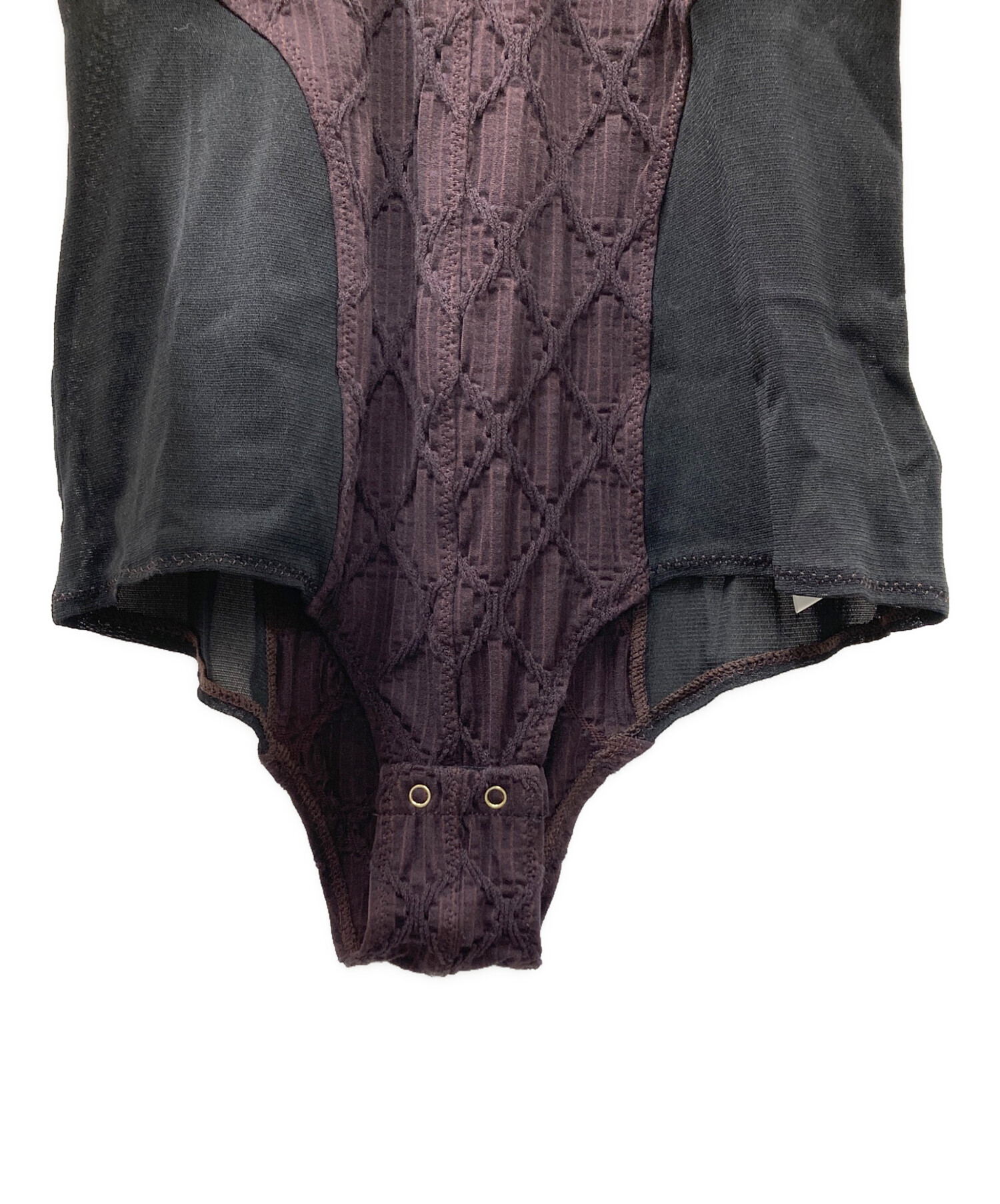 中古・古着通販】FETICO (フェティコ) JACQUARD JERSEY PANELED