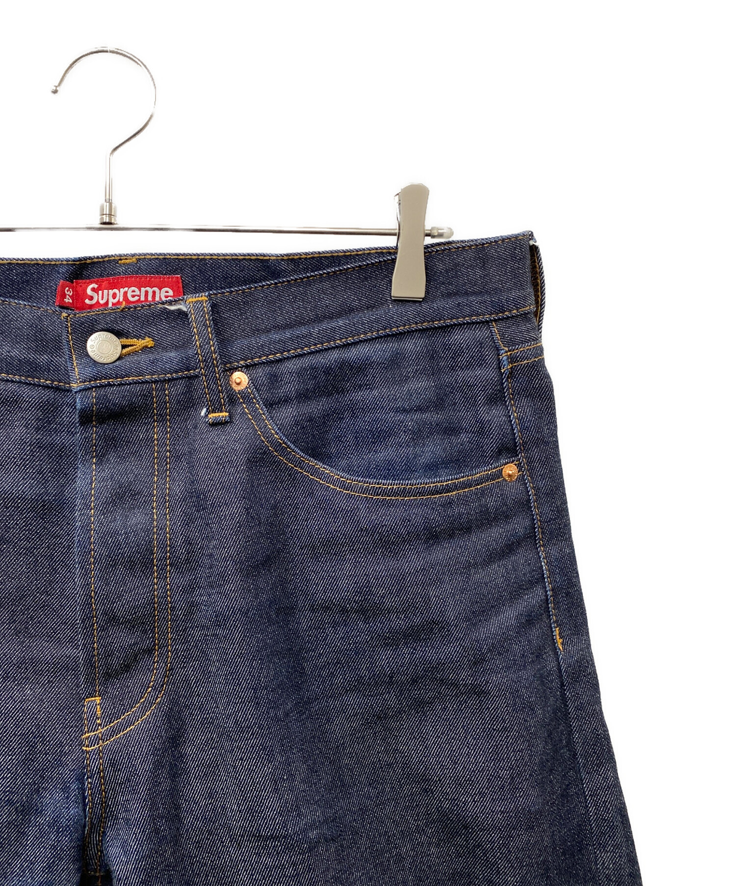 SUPREME \"RIGID\"SLIM SELVEDGE JEAN（34インチ） Spring/Summer 2022 Preview – Supreme