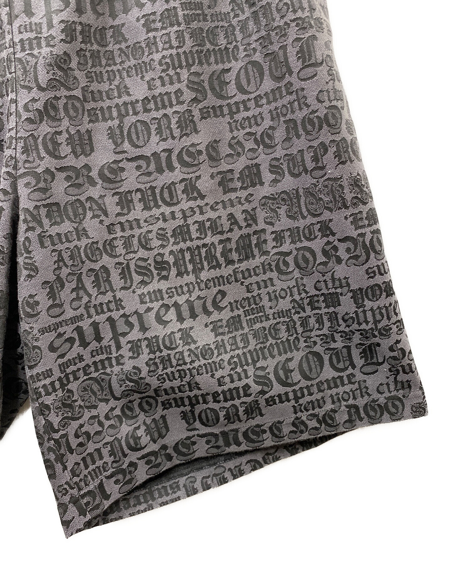 25SS Supreme Cities Jacquard Short サイズS 25SS】Supreme Cities Jacquard Short M 【公式通販】