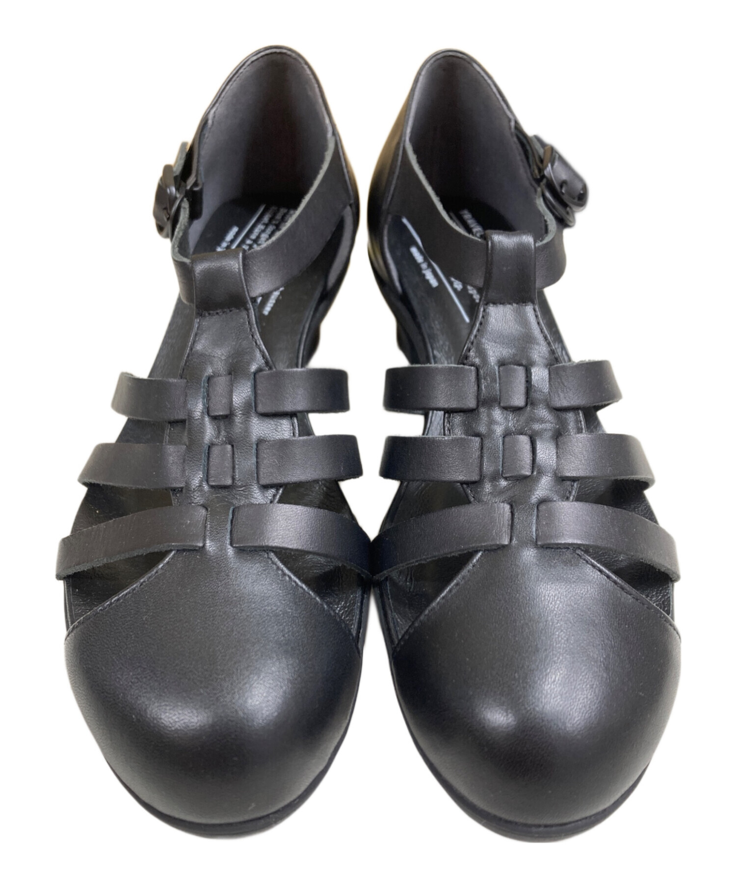 ショセ/chausser 黒 サンダル 中古・古着通販chausser (ショセ) GURKHA