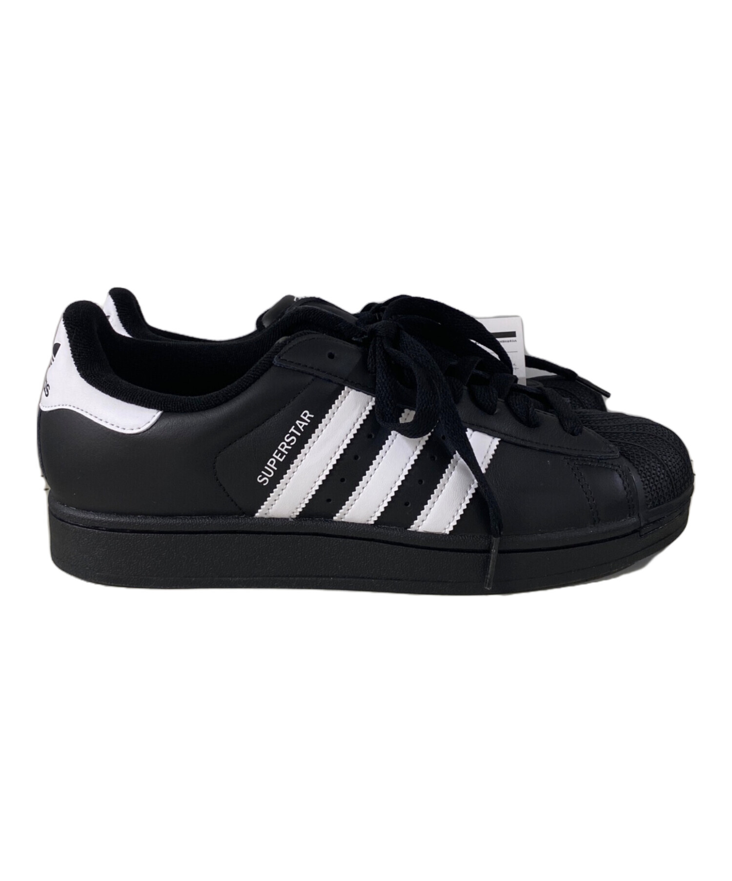 中古・古着通販】adidas (アディダス) SUPERSTAR II ブラック サイズ 