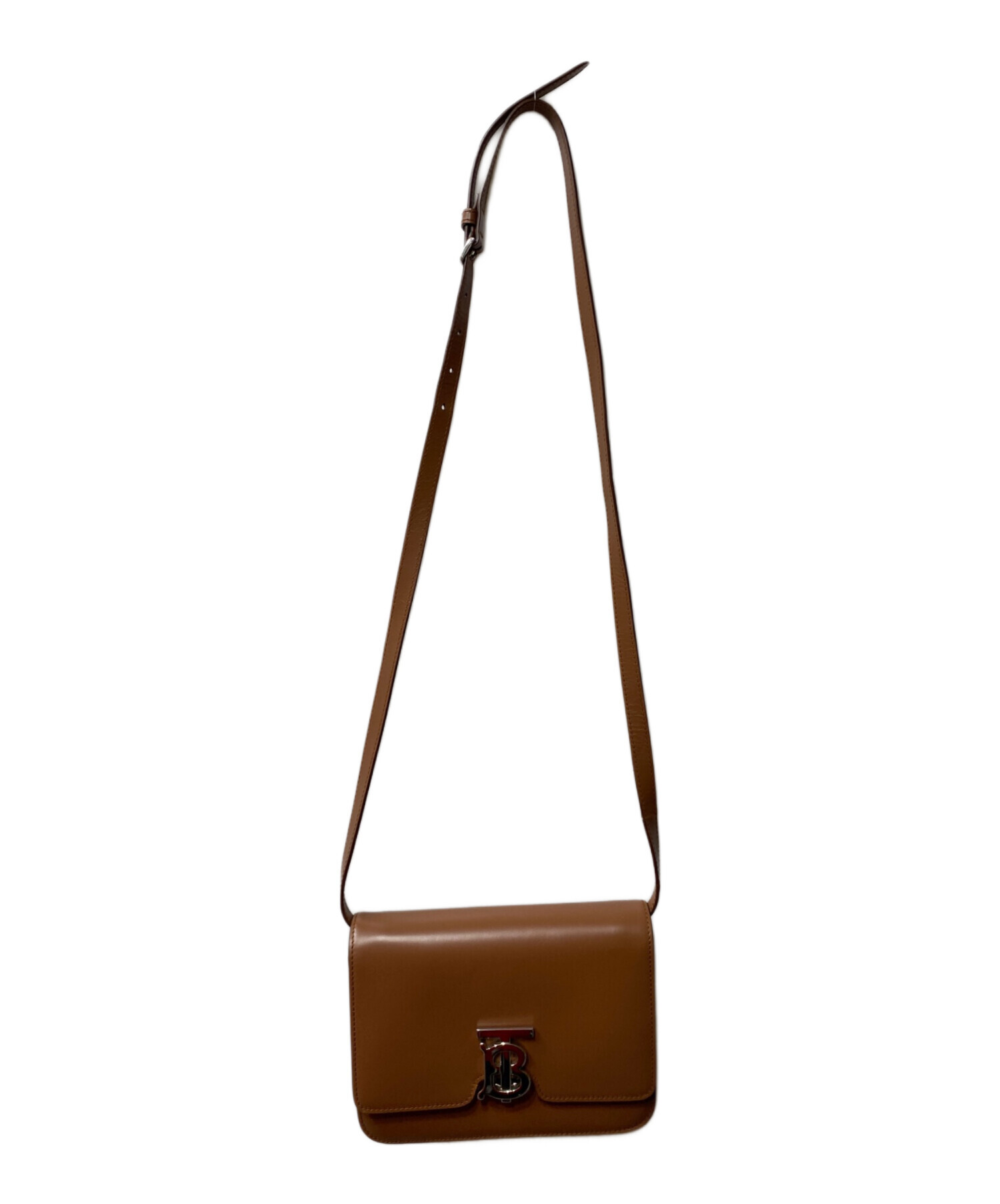 中古・古着通販】BURBERRY (バーバリー) TBロゴ レザーショルダー