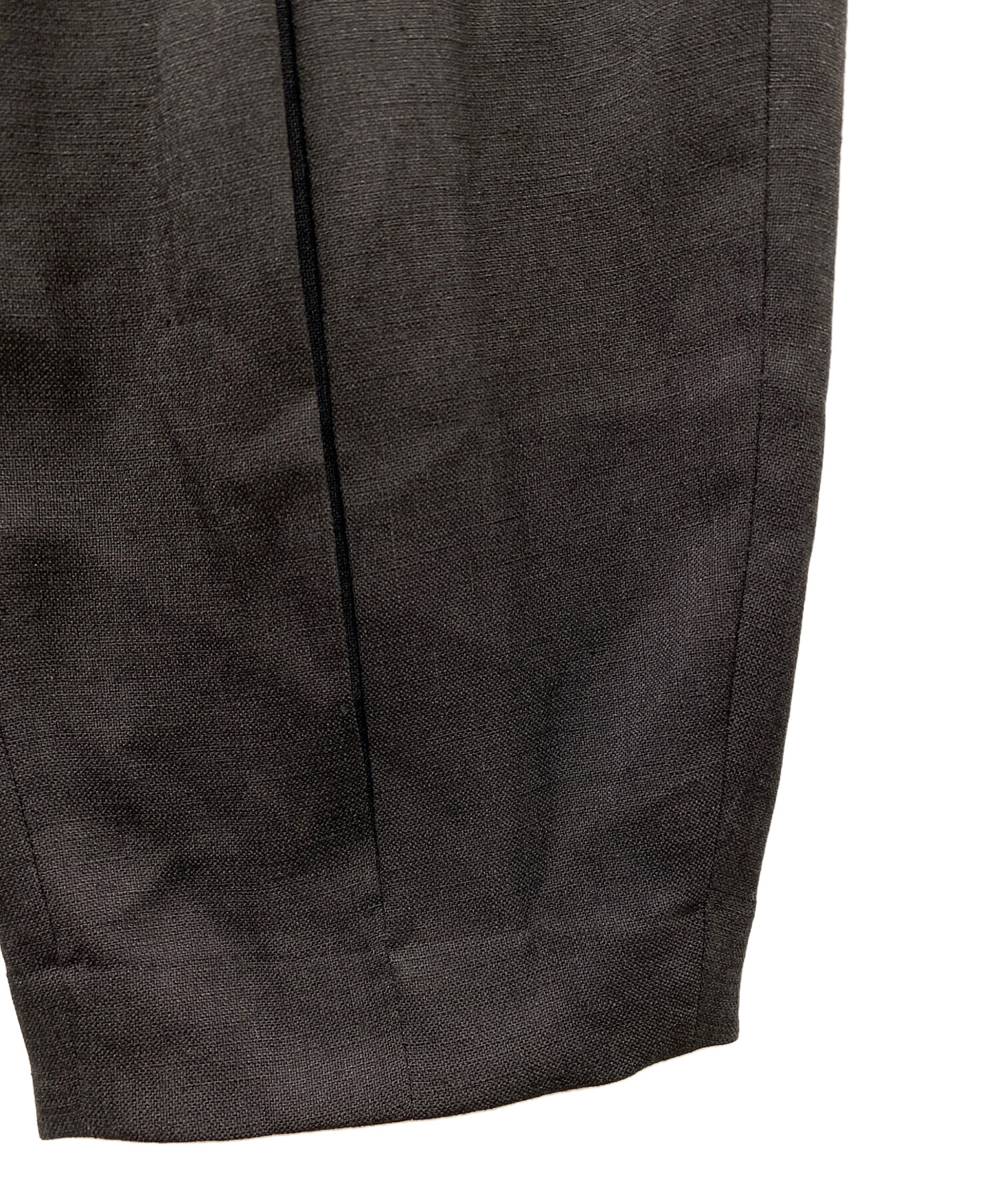 中古・古着通販】ENFOLD (エンフォルド) DRAPE TAPERED-TROUSERS
