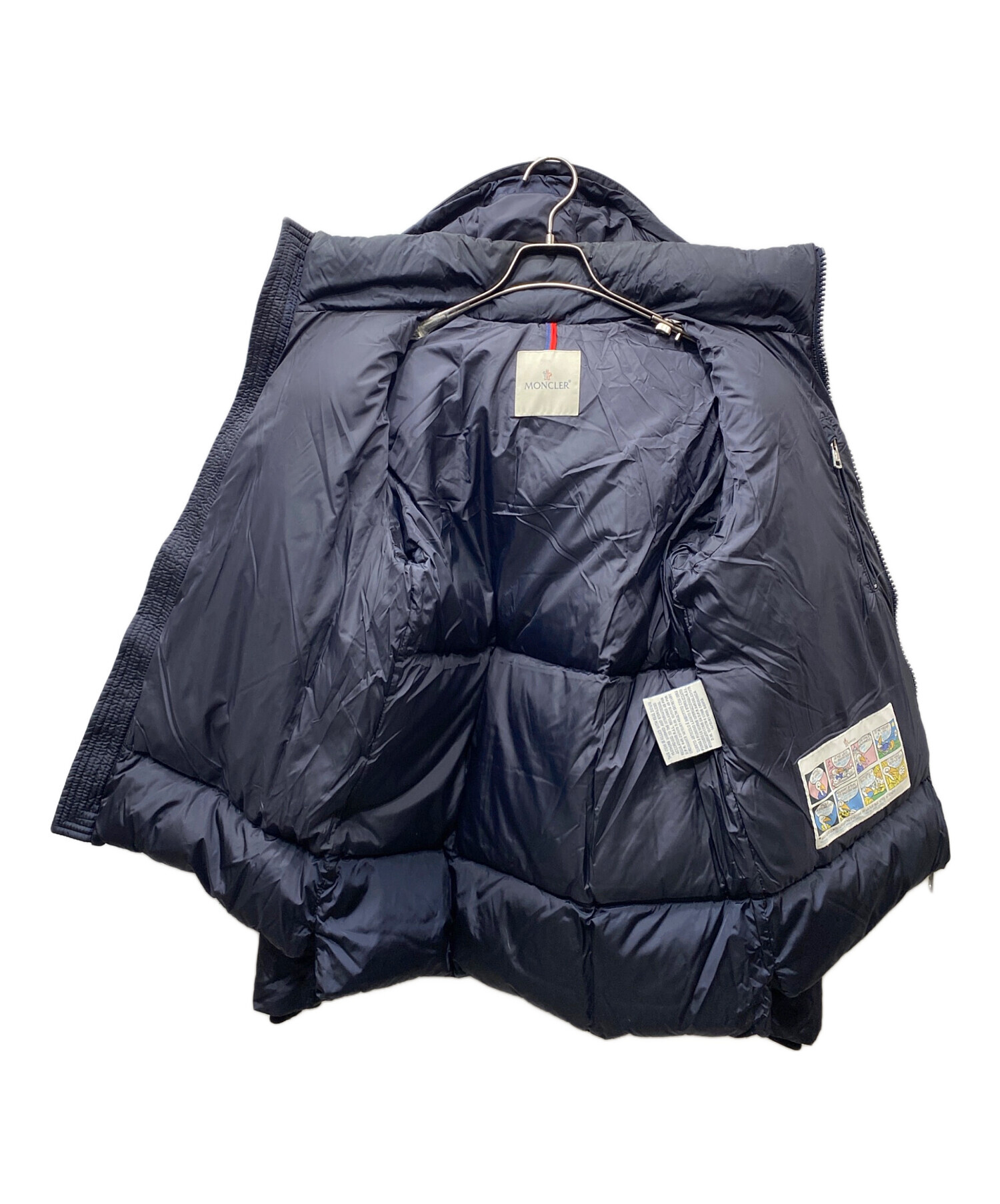 モンクレール　DELONIX　ナイロンジャケット　ネイビー　3サイズ MONCLER（モンクレール） メンズ RUINETTE ナイロンジャケット