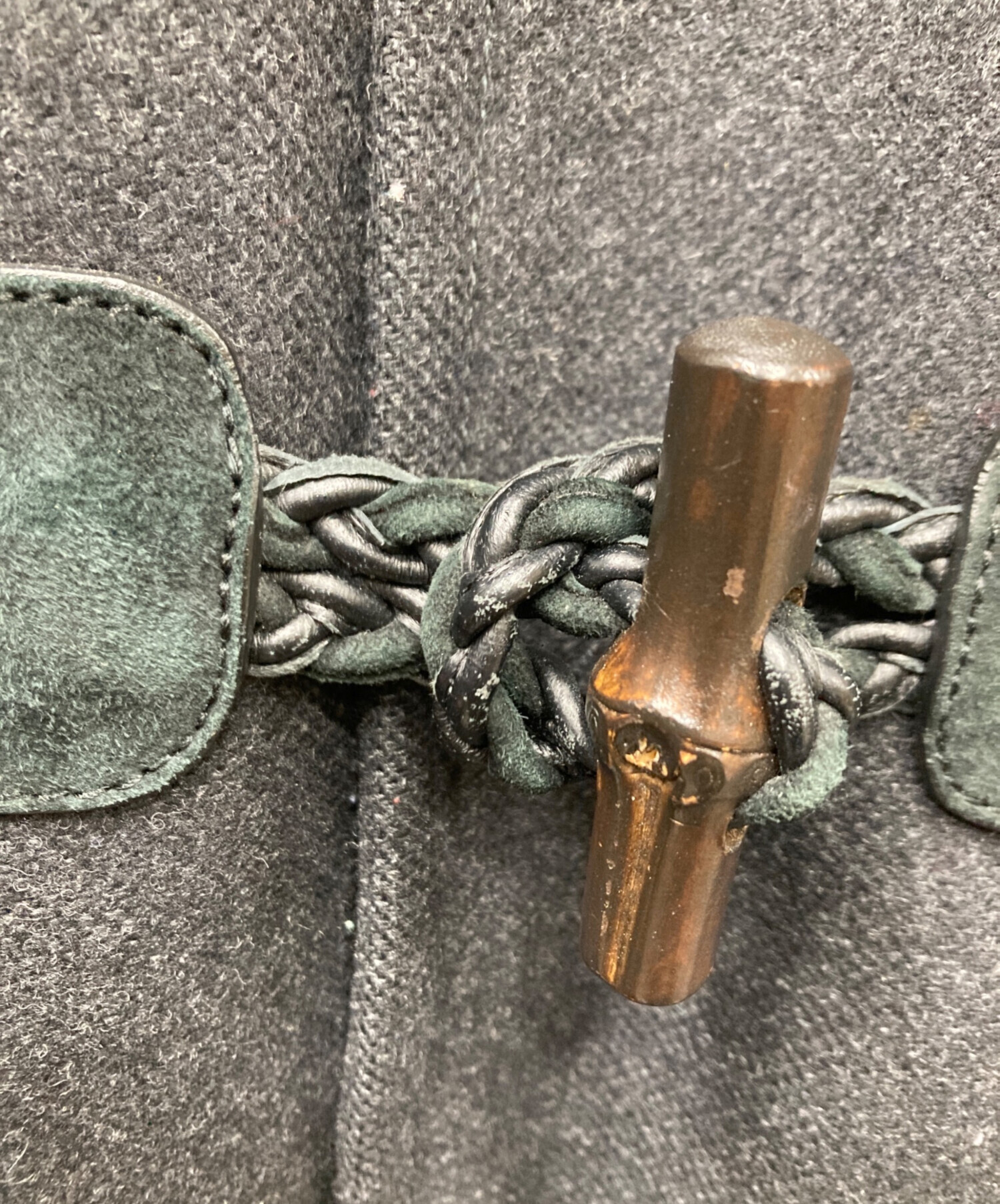 中古・古着通販】GUCCI (グッチ) ダッフルコート ブラック サイズ:SIZE