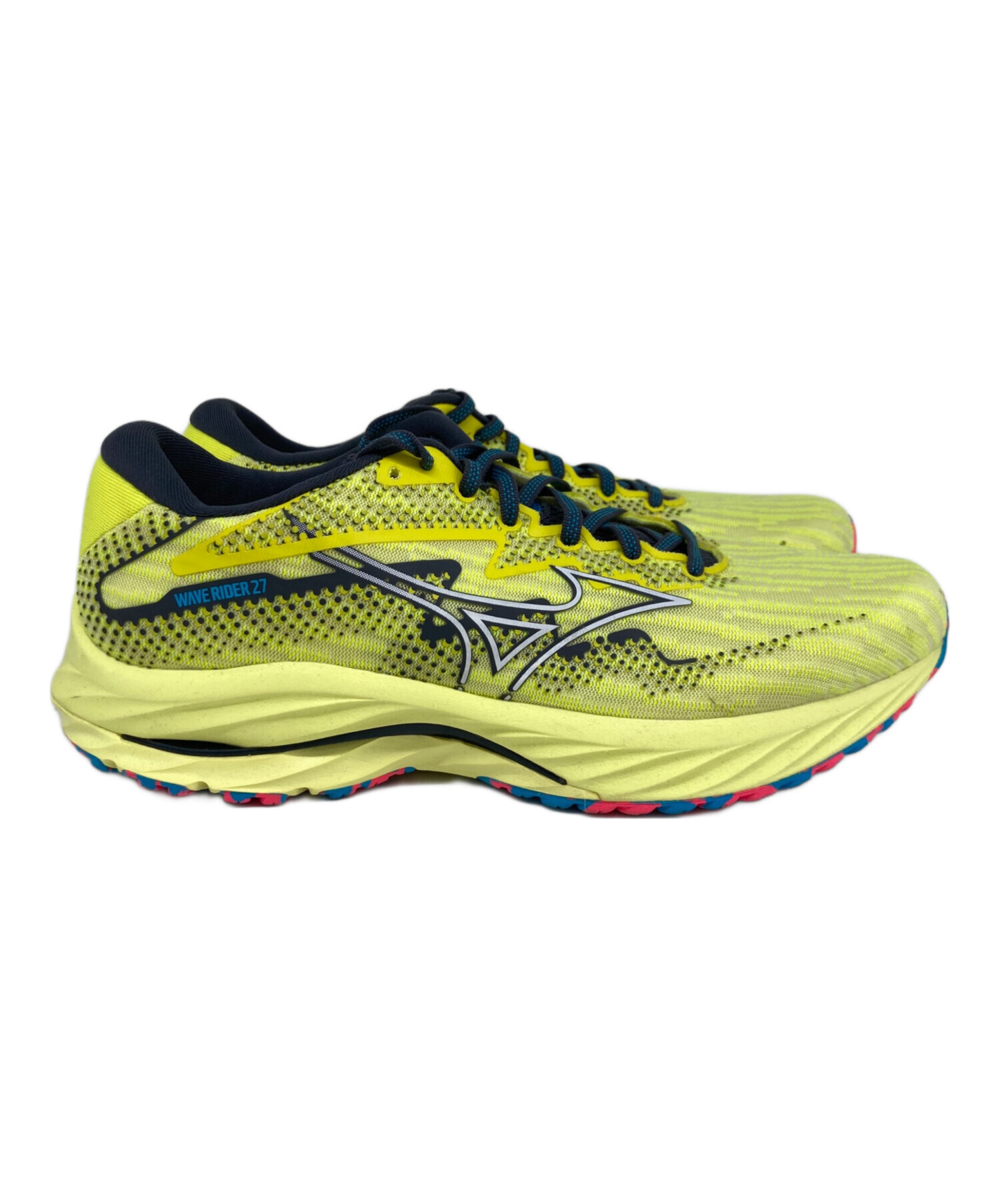 新品未使用ミズノ　ウェーブライダー27SW　サイズ25 イエロー 中古・古着通販】MIZUNO (ミズノ) ウエーブライダー イエロー