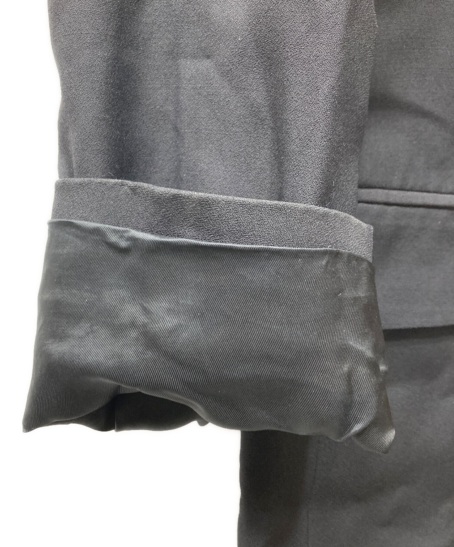 中古・古着通販】LARDINI (ラルディーニ) ウールシルク ノーカラー