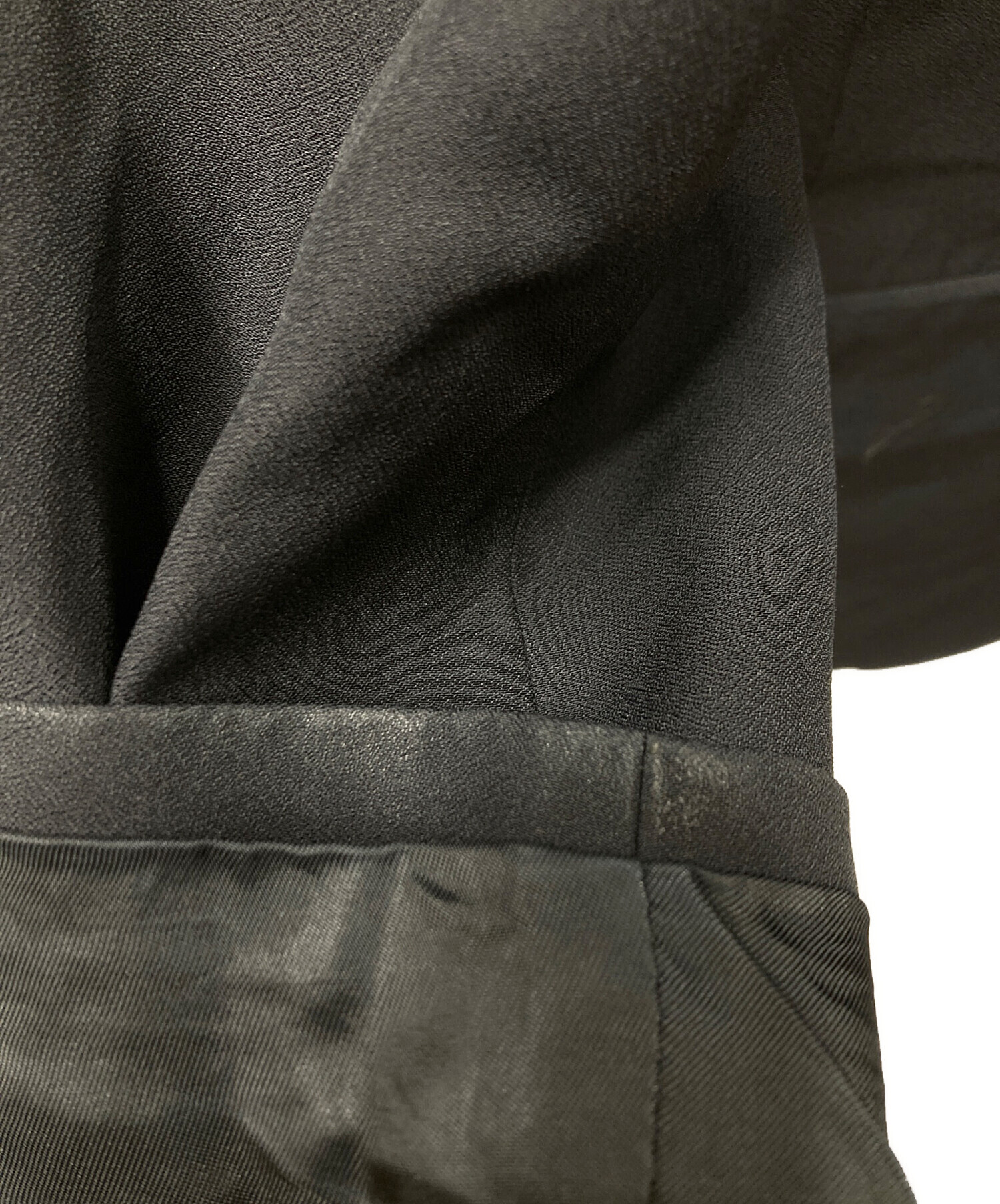 中古・古着通販】LARDINI (ラルディーニ) ウールシルク ノーカラー