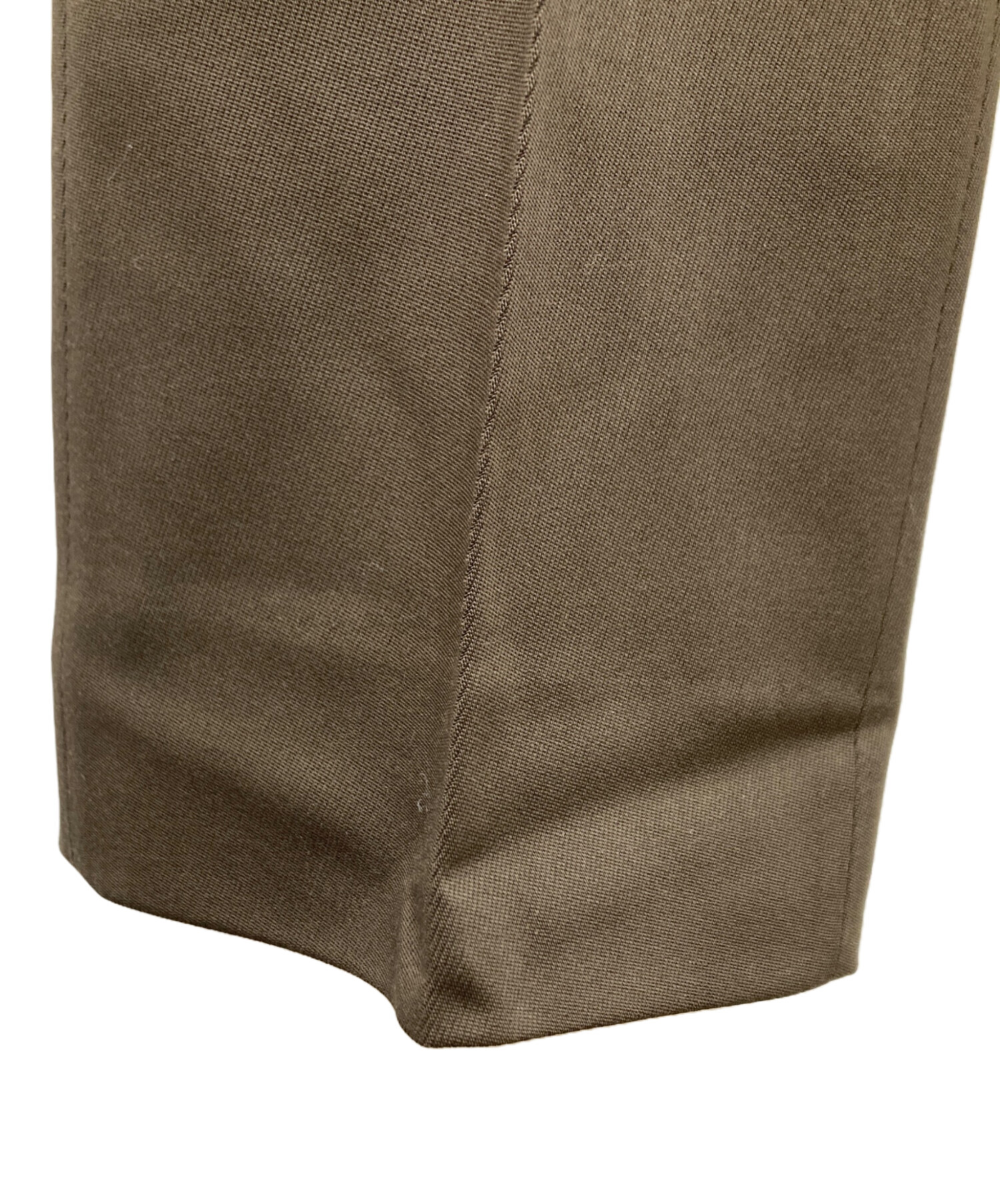 中古・古着通販】LARDINI (ラルディーニ) ウールスラックス ブラウン