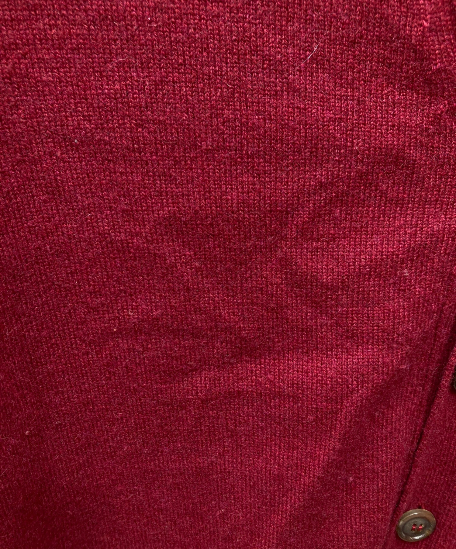 値下げメゾンマルジェラ　長袖ニットMサイズ　赤　ボルドー　秋冬 54h23 Maison Maison Margiela14 メゾン マルジェラ Margiela 14