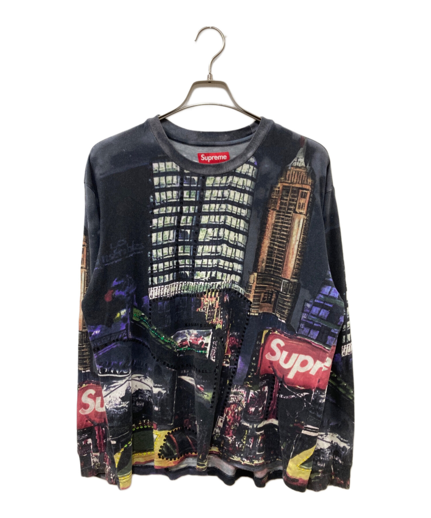 シュプまとめ購入 中古・古着通販】Supreme (シュプリーム) 25ss Skyline Sequin L/S Top