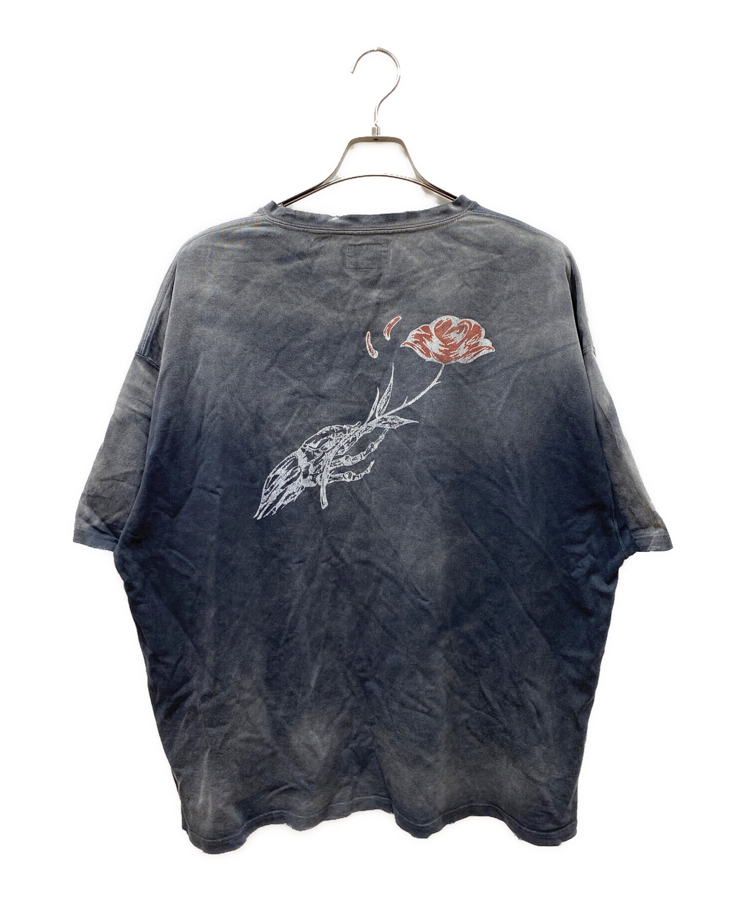 中古・古着通販】KAMIYA (カミヤ) 24ss SKULL ROSE Printed T-shirt 