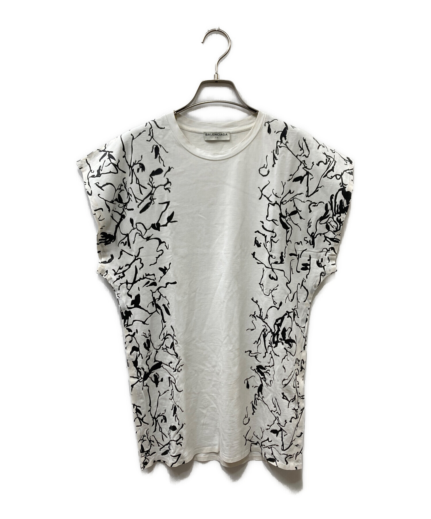 BALENCIAGA バレンシアガ　ノースリーブ　パーカー　袖なし 中古・古着通販】BALENCIAGA (バレンシアガ) ノースリーブTシャツ