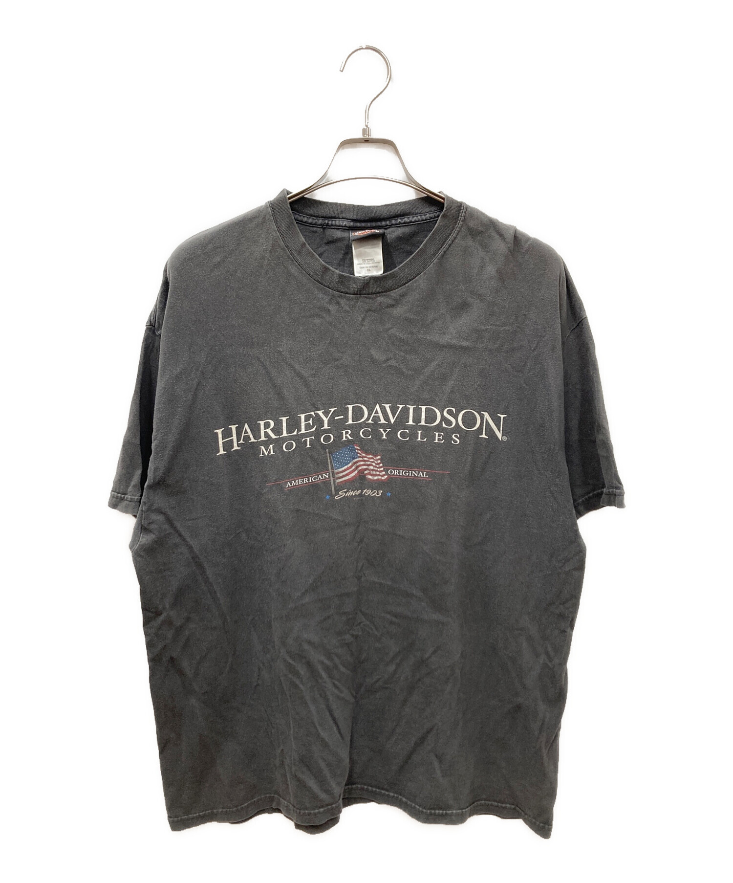 【希少XL】ハーレーダビットソン　フェードTシャツ 中古・古着通販】HARLEY-DAVIDSON (ハーレーダビッドソン) フェード